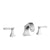 Santec 9250DC-TM Edo Crystal Roman Tub Filler With Dc Handle