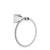 Santec 9264DC Edo Crystal Towel Ring