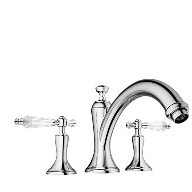 Santec 9550KT-TM Klassica Crystal Roman Tub Filler Trim With Kt Handles - Parent