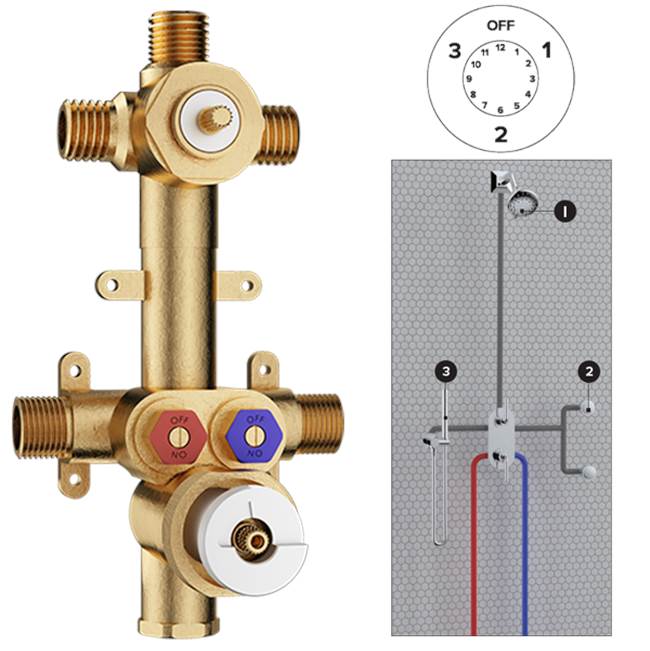 Santec TH-9313 Rough - 3-Way Shared
