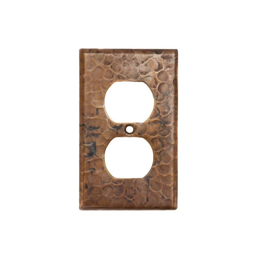Premier Copper Single Duplex 2 Hole Cover SO2