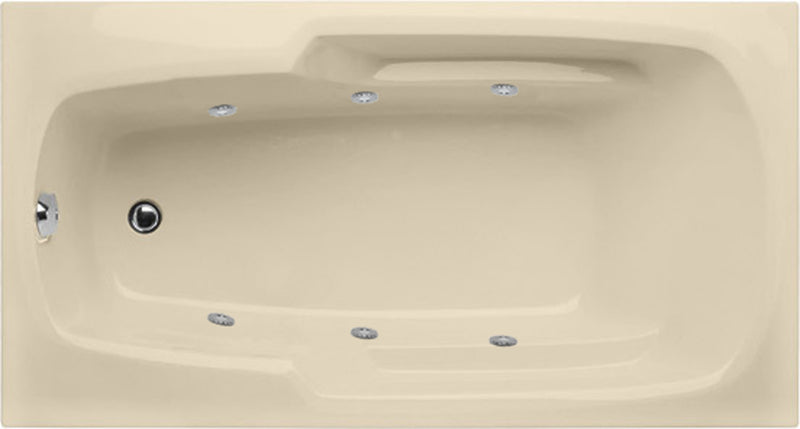 Hydro Systems SOL6036ACO Solo 60 X 36 Acrylic Airbath & Whirlpool Combo Tub System