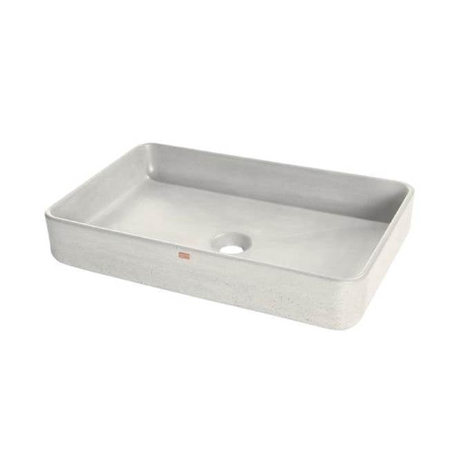 Konkretus Fladd 05 Vessel Bathroom Concret Sink