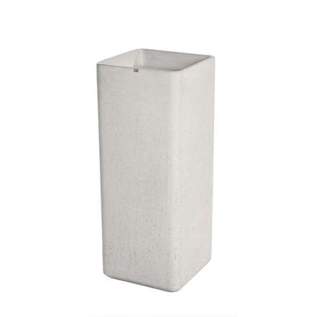 Konkretus Fladd 06 Pedestal Bathroom Concret Sink
