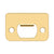 Deltana SP225 Strike Plate, 2-1/4 x 1-1/2 - Parent