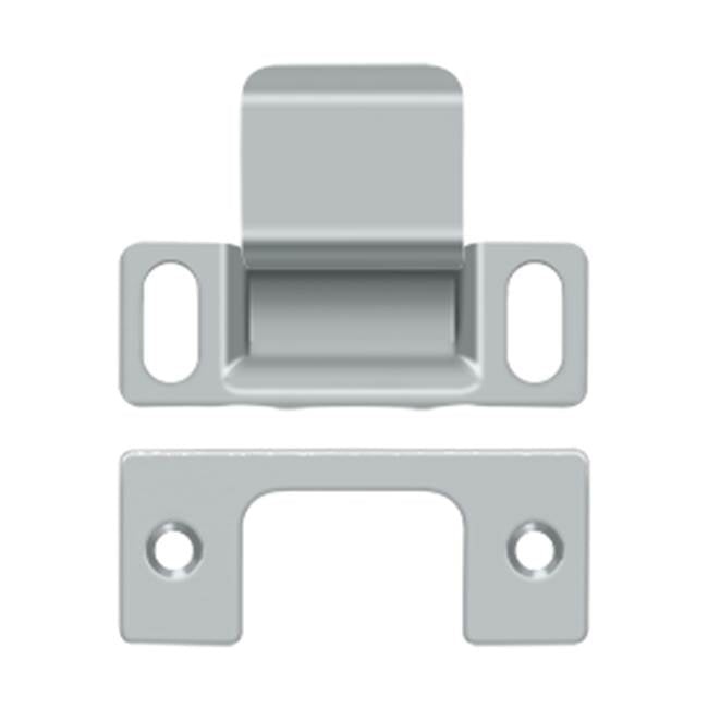 Deltana SP2751U Strike Plate, Dust Cup, Adjustable, 2-3/4 x 1-1/4