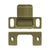 Deltana SP2751U Strike Plate, Dust Cup, Adjustable, 2-3/4 x 1-1/4