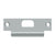 Deltana SPDB478 ANSI T- Strike, 4-7/8 x 1-1/4, With  Hole
