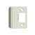 Deltana SPE200U Extended Lip Strike Plate, 2-1/4 x 2