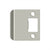 Deltana SPE225U Extended Lip Strike Plate, 2 1/4 x 2-1/4