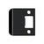 Deltana SPE225U Extended Lip Strike Plate, 2 1/4 x 2-1/4