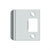 Deltana SPE225U Extended Lip Strike Plate, 2 1/4 x 2-1/4