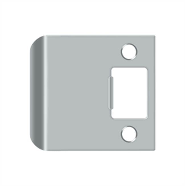 Deltana SPE250U Extended Lip Strike Plate, 2 1/4 x 2-1/2