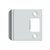 Deltana SPE250U Extended Lip Strike Plate, 2 1/4 x 2-1/2