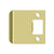 Deltana SPE250U Extended Lip Strike Plate, 2 1/4 x 2-1/2