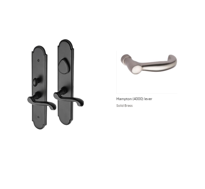 Ashley Norton SPMOR.4000.12.R.3 Hampton LxL Entry - Polished Brass