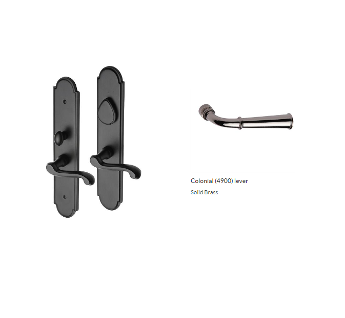 Ashley Norton SPMOR.4900.12.R.4 Colonial LxL Entry - Satin Nickel