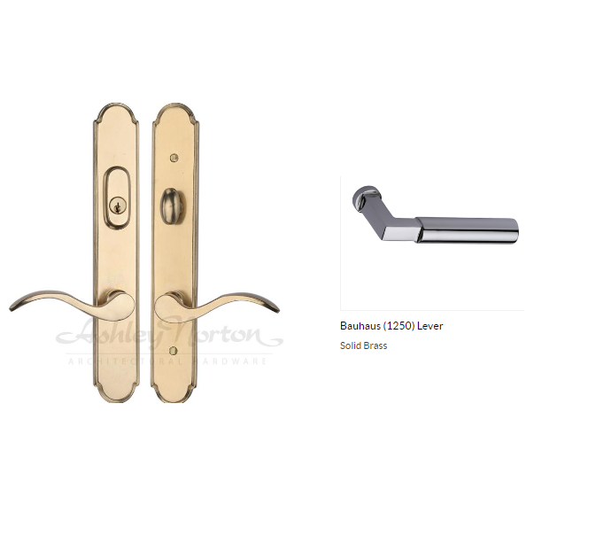 Ashley Norton SPMR4.1250.53.R.4 Bauhaus Ashland Patio - Satin Nickel