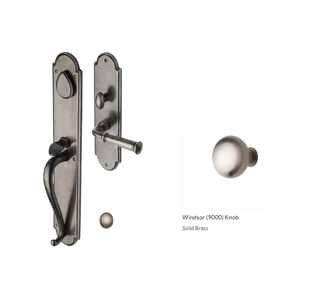 Ashley Norton SPSGL.9000.10.4 Windsor GxL Entry - Satin Nickel