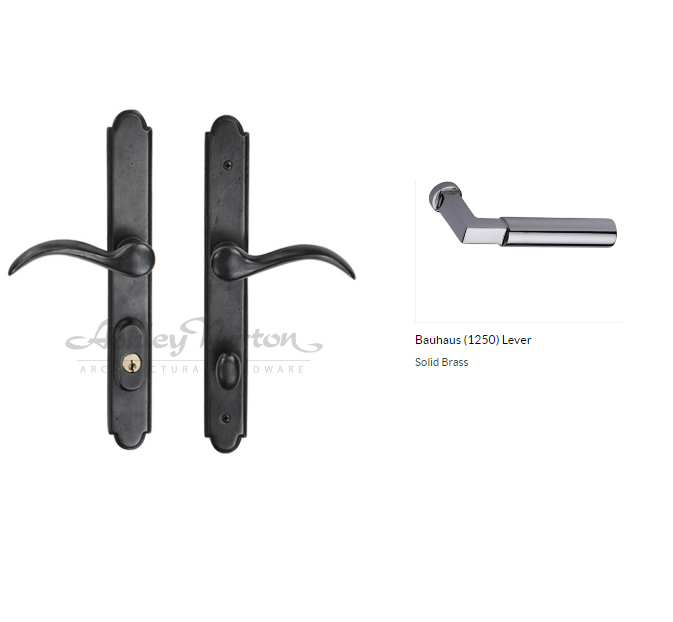 Ashley Norton SPUS4.1250.55.R.4 Bauhaus US Entry - Satin Nickel