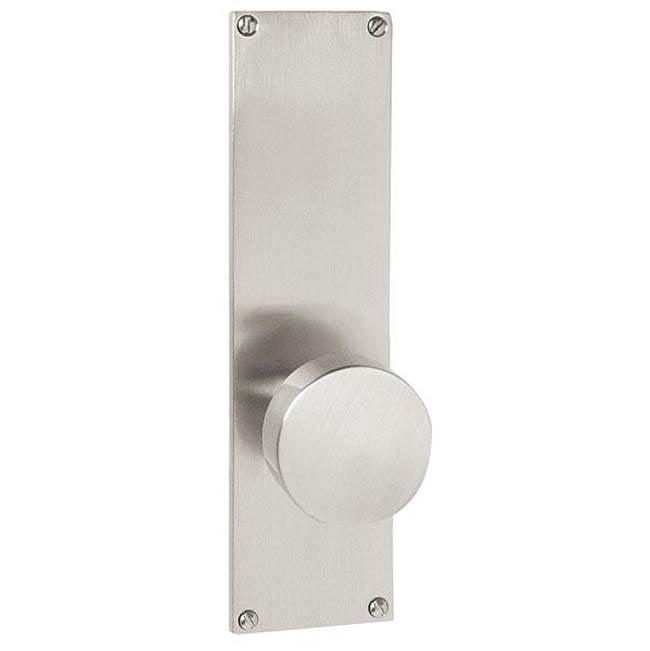 Emtek 8113CK Passage , Sideplate Locksets Modern Non-Keyed 9" , Diamond Crystal Knob - Parent