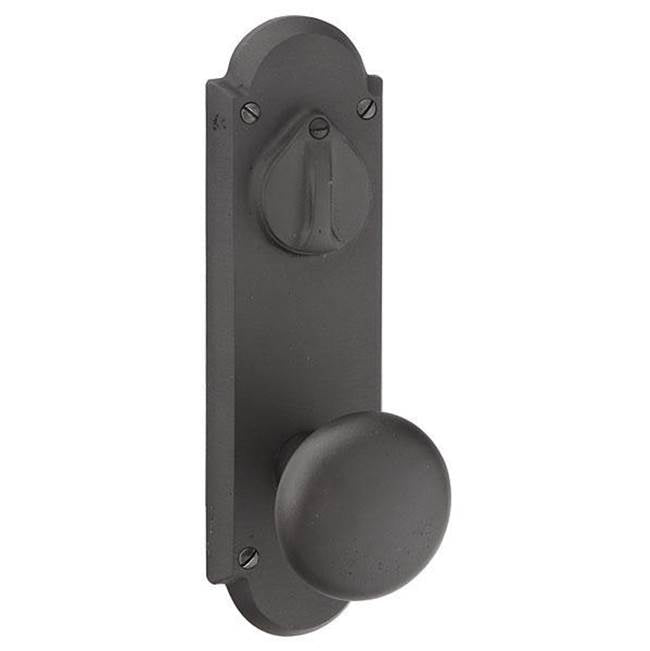 Emtek 7075GT Dummy Pair Keyed , Sideplate Locksets No.5 3-5/8" Center to Center Keyed , Georgetown Knob - Parent