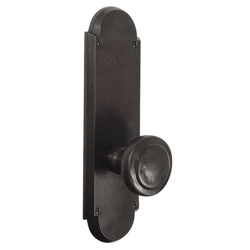 Emtek 7707BU Passage , Sideplate Locksets No.5 Non-Keyed 9-1/4" , Butte Knob - Parent