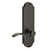 Emtek 8816M Privacy , Sideplate Locksets Delaware Non-Keyed 9" , Milano Lever - Parent