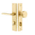 Emtek 8442HLOLH Entry KyOS , Stretto , 10" Plt , Helios Lever , LH
