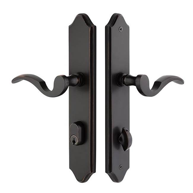 Emtek 7442CRH Entry KyOS , Stretto , Concord 10" Plt , Cortina Lever , RH - Parent