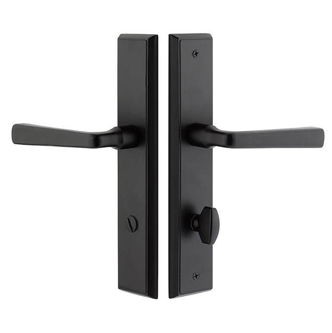 Emtek 5241DLH Priv , Stretto , Sandcast Bronze Rectangular 10" Plt , Durango Lever , LH - Parent