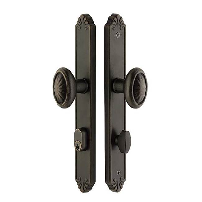 Emtek 6444NALH Entry KyOS , Stretto , Tuscany 11-1/8" Plt , Napoli Lever , LH - Parent