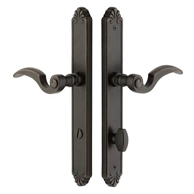 Emtek 6143PT Pass , Stretto , Tuscany 11-1/8" Plt , Petal Knob - Parent