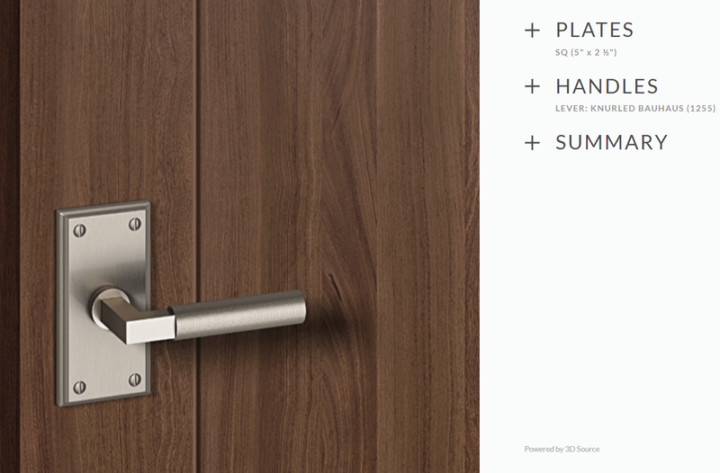 Ashley Norton SQ.1255.40.4 Knurled Bauhaus SIngle Dummy - Satin Nickel