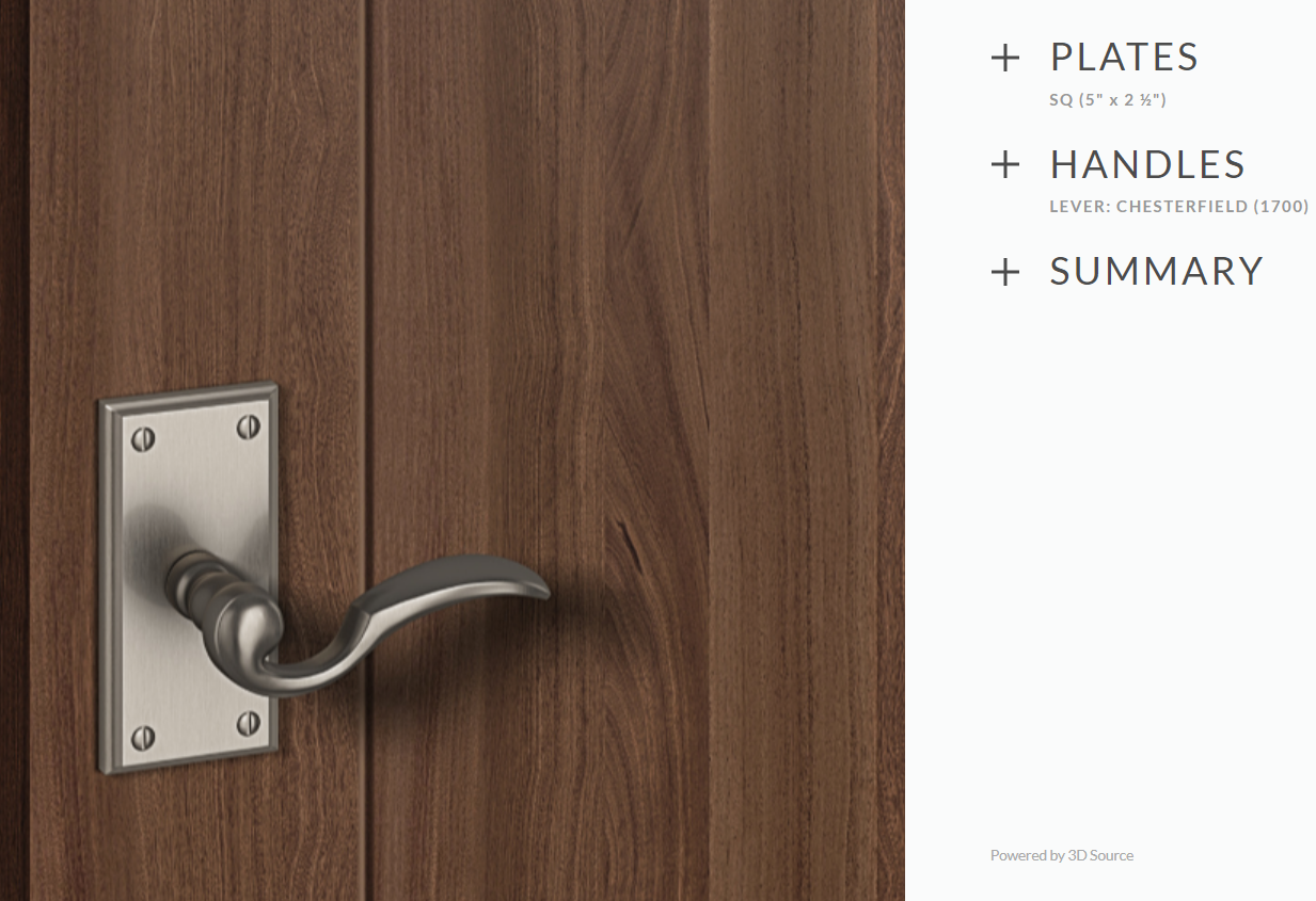 Ashley Norton SQ.1700.20.L.8/9-238 Chesterfield Privacy - Dark Oil Rubbed/Polished Chrome