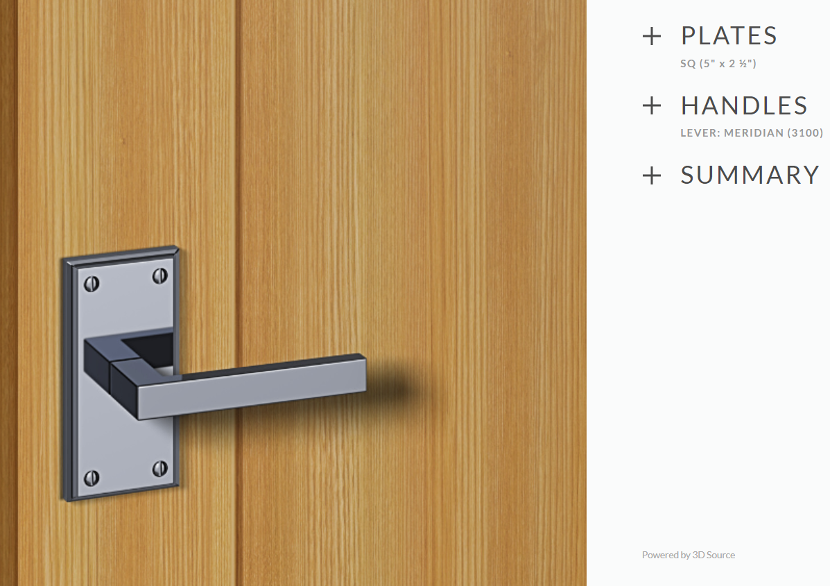 Ashley Norton SQ.3100.30.R.8/4-234 Meridian Passage - Dark Oil Rubbed/Satin Nickel
