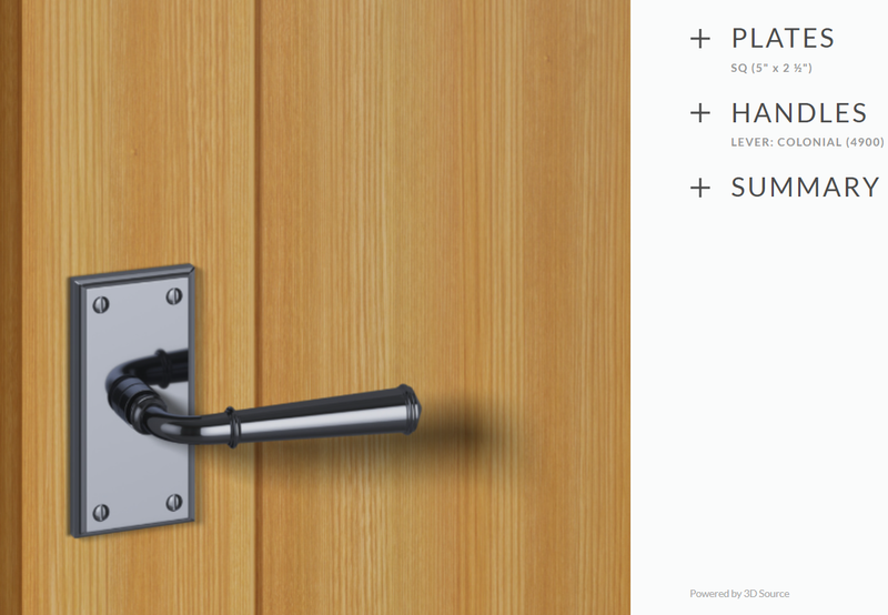 Ashley Norton SQ.4900.30.L.8/4B-238 Colonial Passage - Dark Oil Rubbed/Polished Nickel