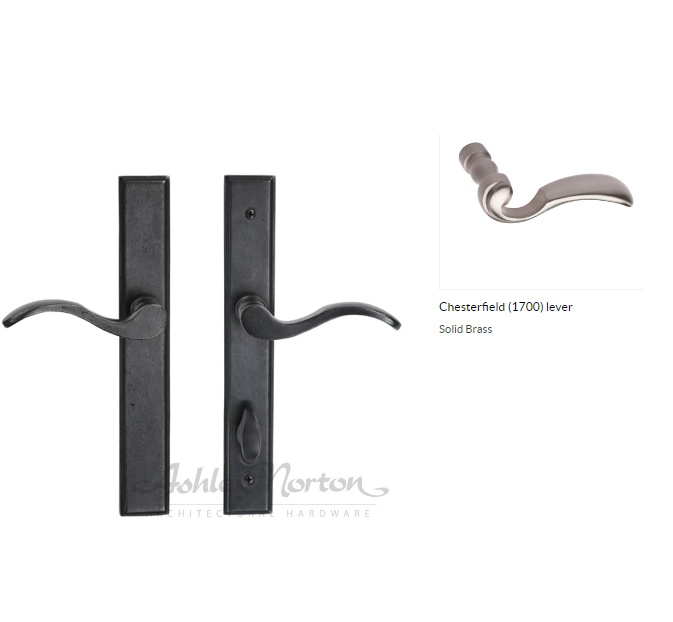 Ashley Norton SQEU4.1700.58.R.8 Chesterfield Euro patio - Dark Oil Rubbed