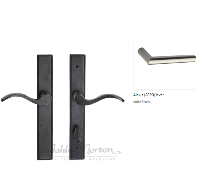 Ashley Norton SQEU4.3890.57.R.BK Alexis Euro entry - Flat Black
