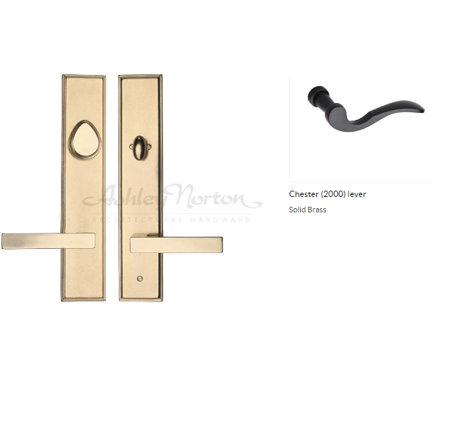 Ashley Norton SQLES.2000.42.L.8 Chester Double Dummy - Dark Oil Rubbed