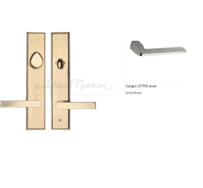 Ashley Norton SQLES.3790.50.L.3S Indigio Entry - Satin Brass