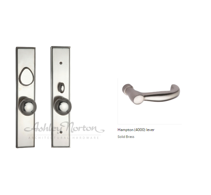 Ashley Norton SQMOR.4000.22.R.4 Hampton LxL Dummy - Satin Nickel