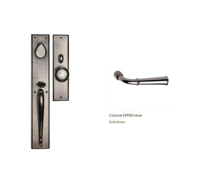 Ashley Norton SQSGL.4900.42.R.4 Colonial GxL Dummy - Satin Nickel
