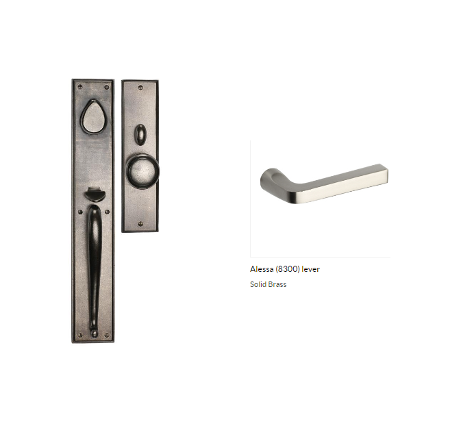 Ashley Norton SQSGL.8300.42.L.8/3S Alessa GxL Dummy - Dark Oil Rubbed/Satin Brass