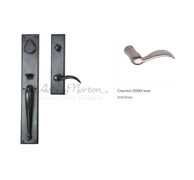 Ashley Norton SQUS4.5000.53.L.4 Churchill US Patio - Satin Nickel
