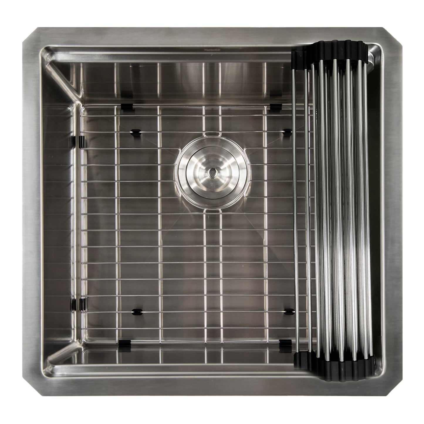 Nantucket Sinks SR-PS-1919-16 Pro Series Prep-Station Single Bowl Undermount Entertainment Sink