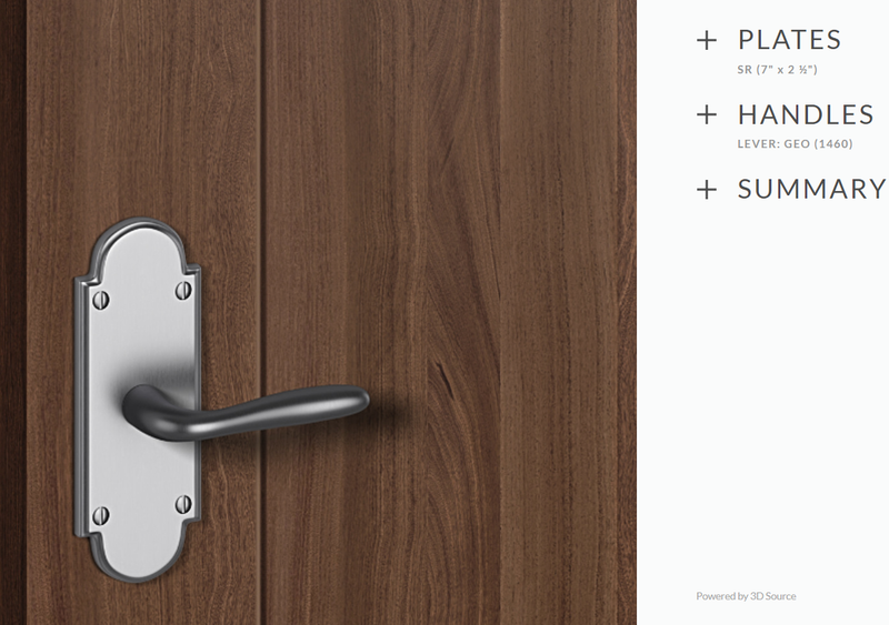 Ashley Norton SR.1460.30.4-234 Geo Passage - Satin Nickel