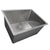 Nantucket sinks SR2318-12-16 Pro series rectangle single bowl undermount small radius corners stainless steel kitchen sink��