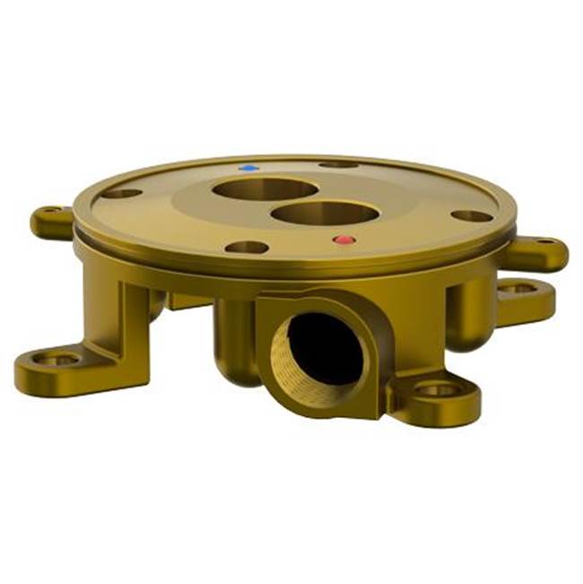 Watermark SS-248.8FLR-RGH Floor Mount For Single Hole Tub Fillers