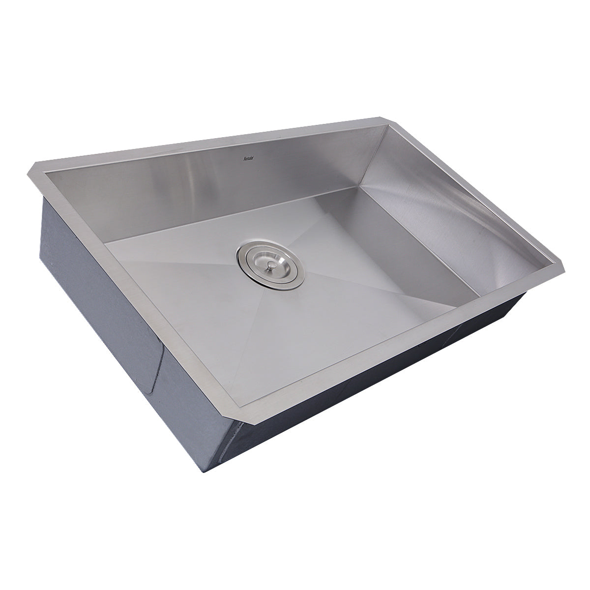 Nantucket Sinks SS-PRO-ZR3018-5.5 30-inch Single Bowl Zero Radius ADA Stainless Steel Kitchen Sink